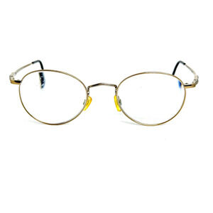 Sergio Tacchini ST 1005 Gold Round Sunglasses Frames Italy Designer 19892